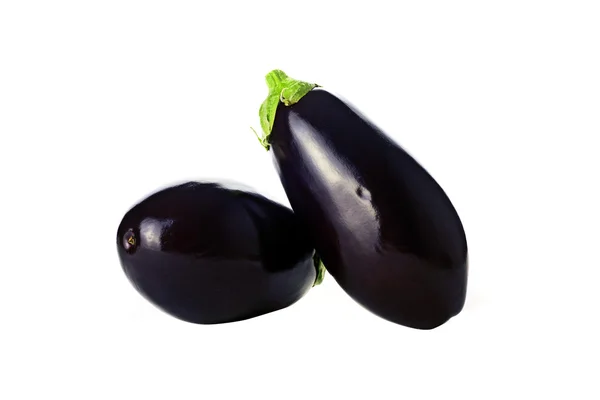 Eggplant on white background — Stock Photo, Image