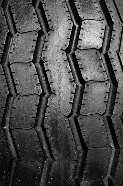 Car tire texture close up — Stock Photo, Image