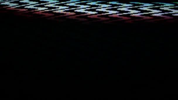 Écran de télévision débranché. Bruit de télévision comme fond. 1920x1080, séquences HD complètes .