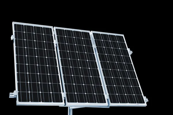 Pannelli solari per uso domestico — Foto Stock