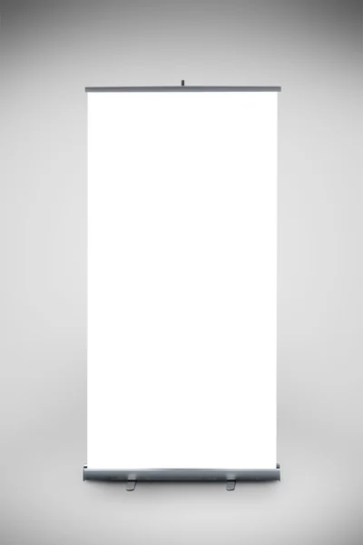 Roll up banner — Stock Photo, Image