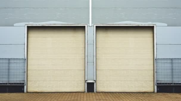 Industrial Unit With Roller Shutter Doors Warehouse Storage Doors