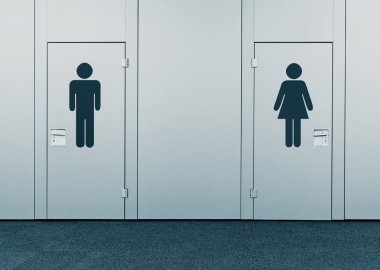 Bayanlar tuvaleti ve mens Oda