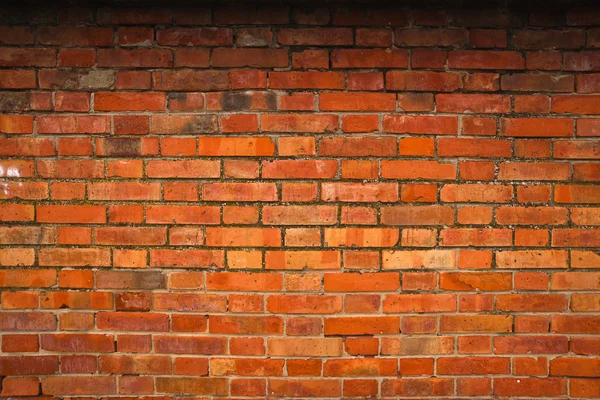 Gammal tegel vägg bakgrund — Stockfoto