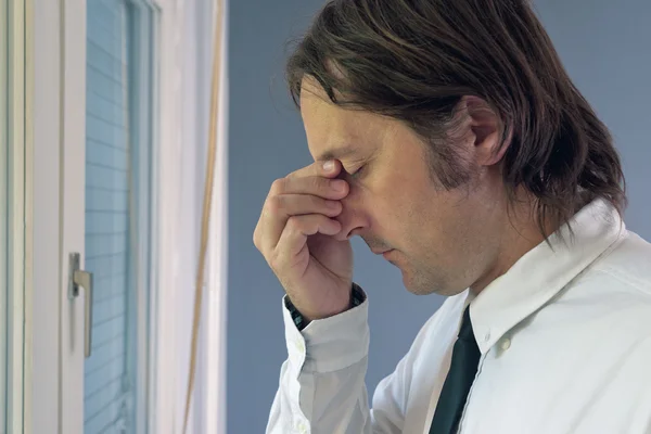 Businessman in trouble — Stock Photo, Image