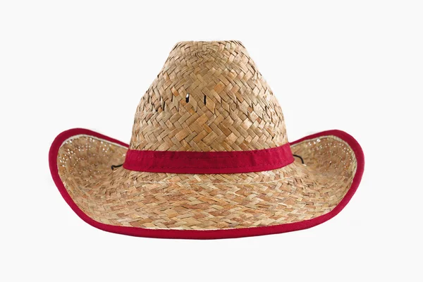 Chapéu de palha cowboy — Fotografia de Stock