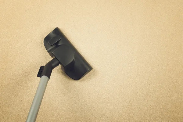 Vacuum Cleaning the New Carpet — Stock Photo, Image