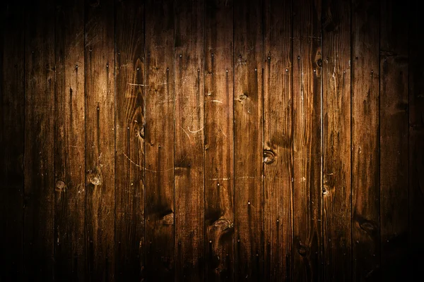 Brown wood planks as background — Stock Photo, Image