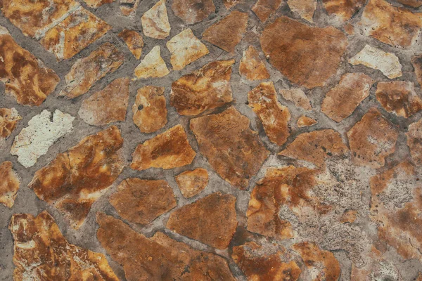 石の歩道のパターンの背景として トップビュー — ストック写真