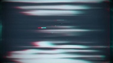 Technology glitch and malfunction animated background, modern abstract tech backdrop