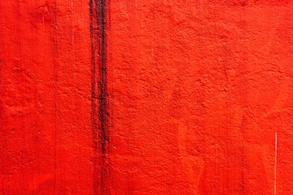 红色混凝土墙面为粘性背景 独特的粗糙质感为图形元素 — 图库照片