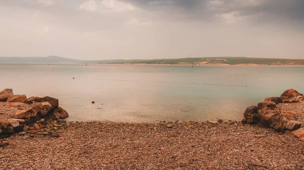 Hırvatistan Kuzey Adriyatik Kıyısındaki Küçük Bir Kasaba Olan Crikvenica Dan — Stok fotoğraf