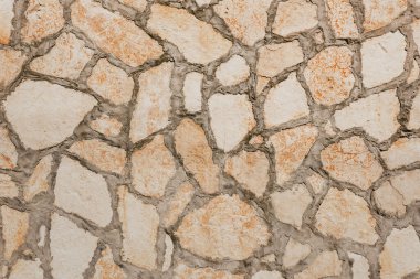 Arka plan olarak taş kaldırım deseni, üst görünüm