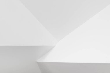 Çatı katı tavanı soyut arkaplan, gri geometrik şekiller