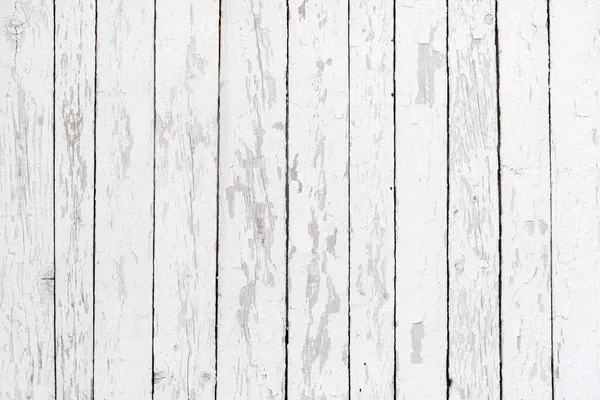 Background Weathered White Planks Bright Worn Surface Texture Graphic Design — Stock Photo, Image