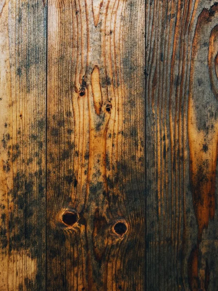 Worn Wooden Plank Surface Grunge Background — ストック写真