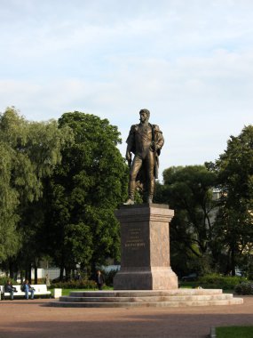 genel piyade Prens Piyotr bagration st. Petersburg'da bir anıt