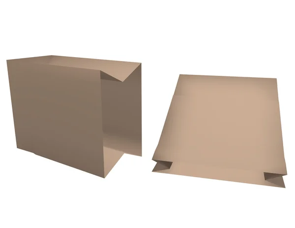 3d Render of Paper Bags — Stock Photo, Image