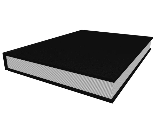 3d renderização de um livro de couro vinculado — Fotografia de Stock