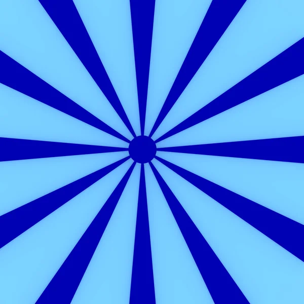Render 3d di uno sfondo blu starburst — Foto Stock