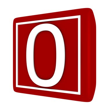 1 adet 0 3D render yazı tipini ayarlama