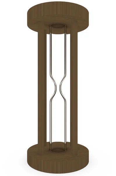 3d Render of an Empty Hourglass — Stock Photo, Image