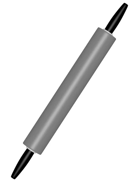 3d Render of a Metal Rolling Pin — Stock Photo, Image