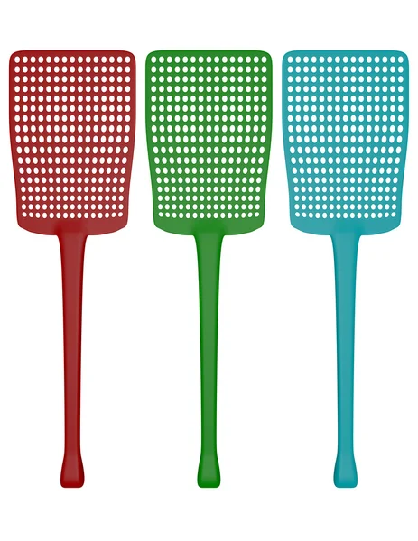 3d Render of a Set of Fly Swatters — Stock Photo, Image