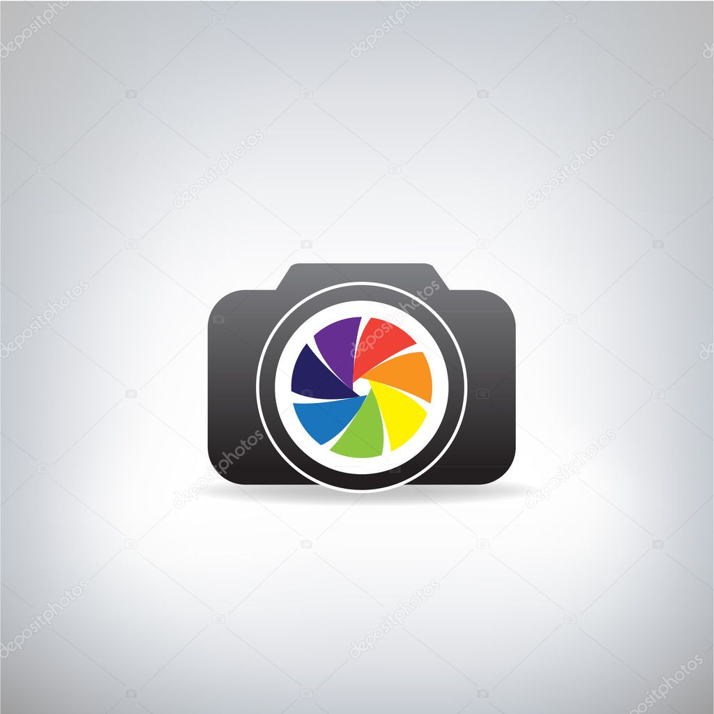 Stylized photo camera