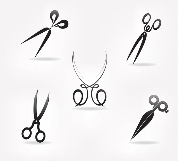 Scissors. stylization. — Stock Vector
