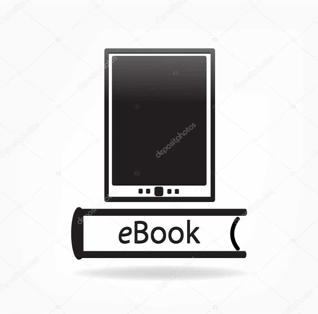 Electronic book concept vector illustration Stock Vector Image by