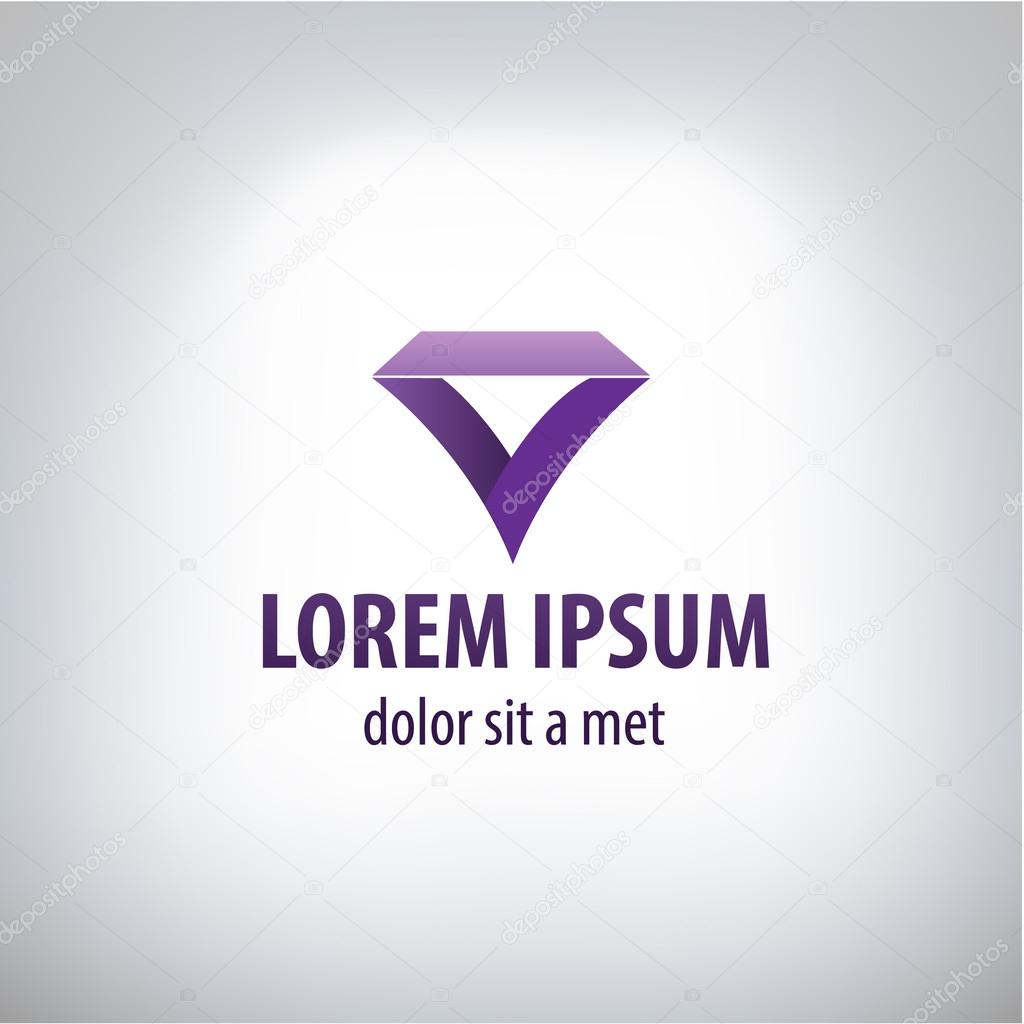 Diamonds symbol for your design. Vector illustration