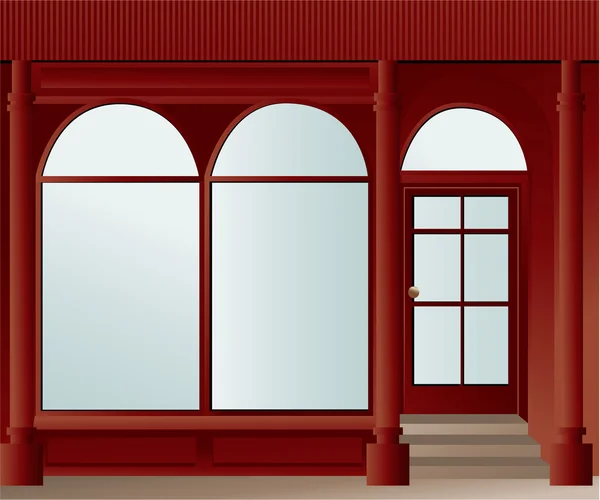 Fenêtre magasin — Image vectorielle