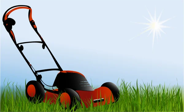 Moteur de pelouse — Image vectorielle