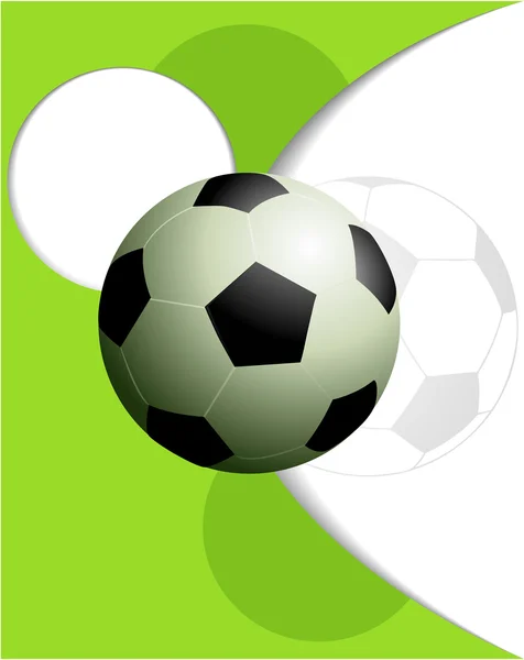 Hintergrund Fußball — Stockvektor