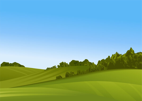 Сельский пейзаж