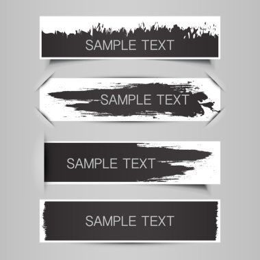 etiket, etiket veya banner tasarımları