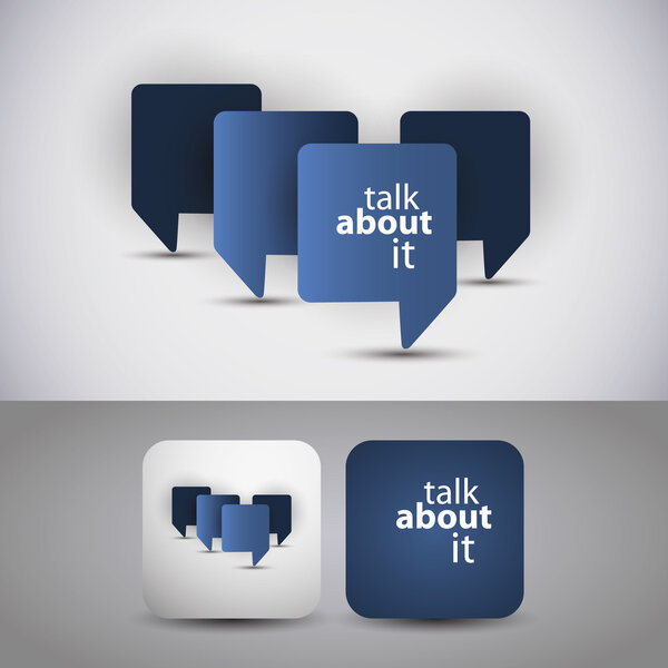 Поговорите об этом - флаер или дизайн обложки
