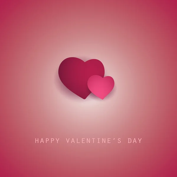 Tarjeta de San Valentín — Vector de stock