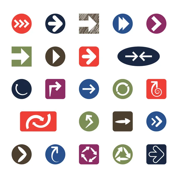 Arrow Icons — Stock Vector