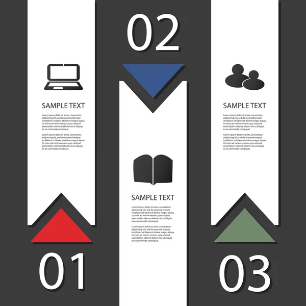 Infographics kapak — Stok Vektör