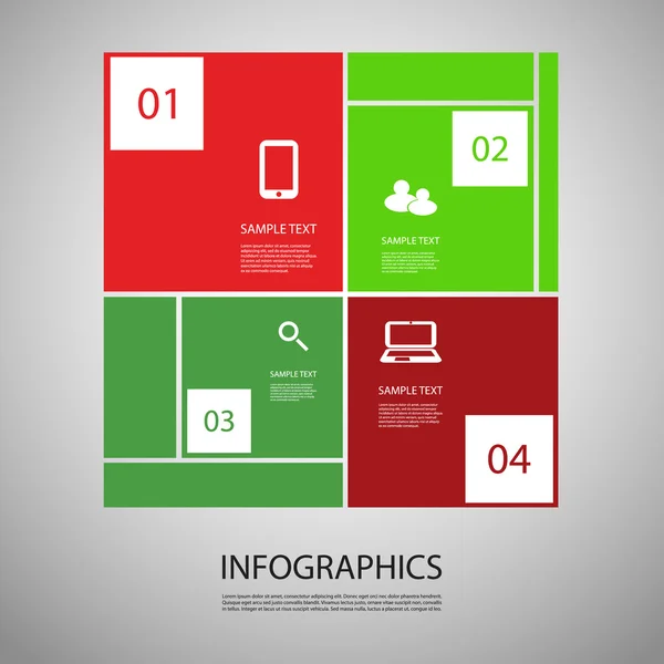 Infographic σχεδιασμού — Διανυσματικό Αρχείο