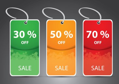 indirim kartı, Etiketler, etiket