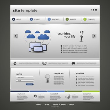 Web Sitesi Şablonu