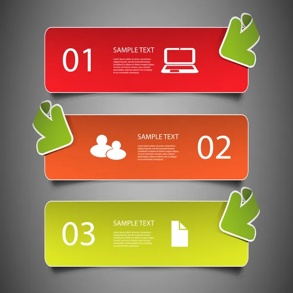 Infographic elemanları - afiş