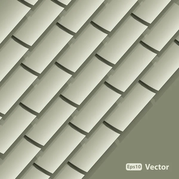 Abstrakt bakgrund vektor - rutor med skuggor — Stock vektor