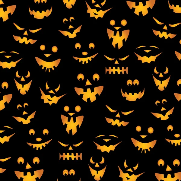 Halloween-Kürbisse Hintergrund — Stockvektor
