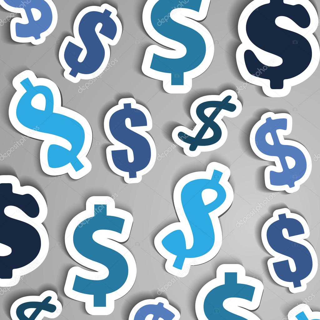 Dollar Signs Background