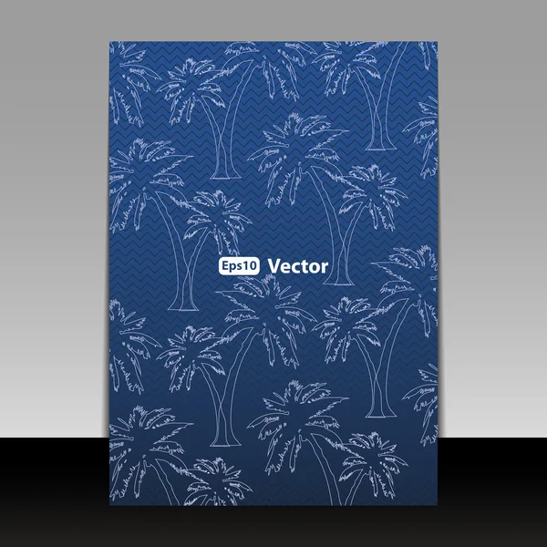 Folheto ou design de capa — Vetor de Stock