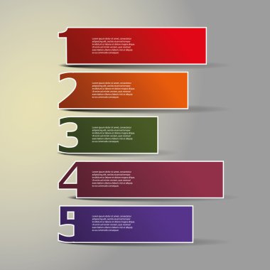 Üstbilgi veya afiş tasarım - sayılar